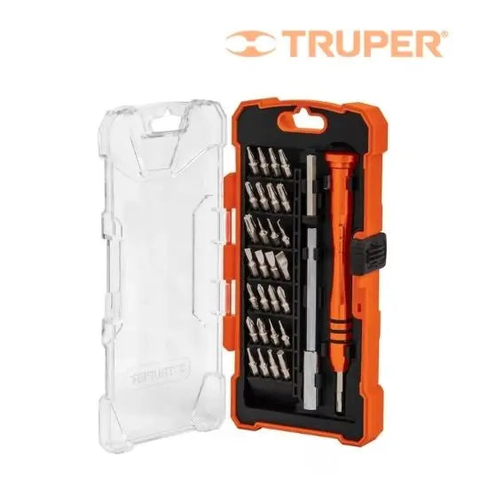 Juego de Desarmadores con Punta Intercambiable 32pz Truper 14162 Truper