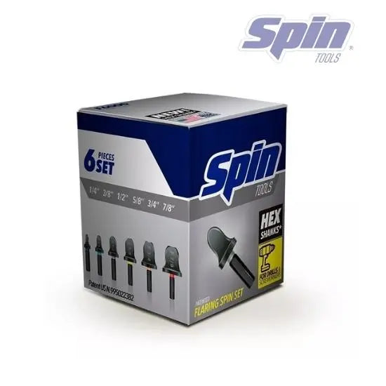 Spin Kit de 6 Piezas para Flare 1/4 - 7/8 F6000 Spin