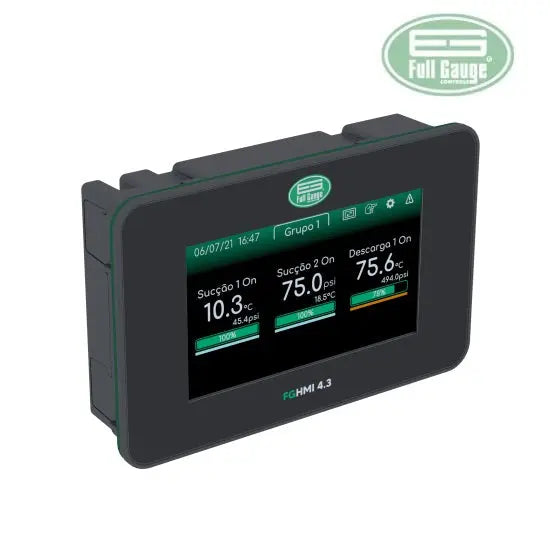 Interfaz Digital FG-HMI 4.3 RCK pantalla táctil Full Gauge