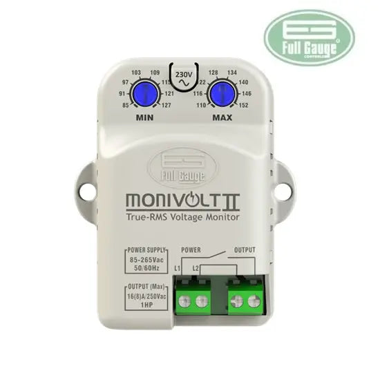 Monitor Protector electrónico de tensión MONIVOLT II 230V Full Gauge