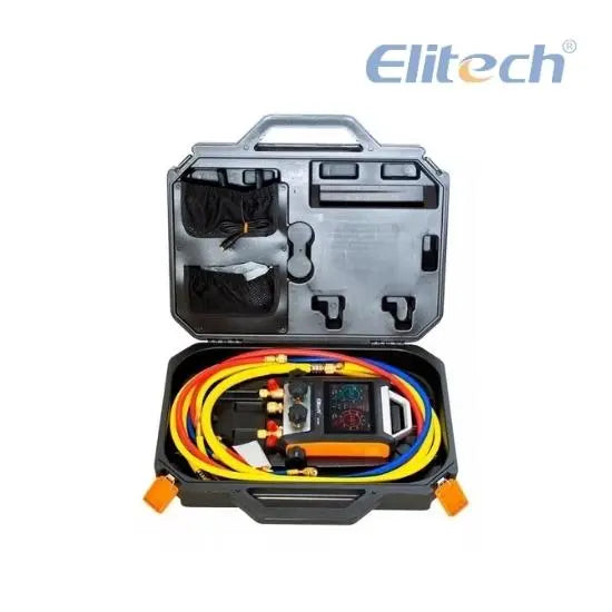 Manómetro Refrigeración Manifold Digital Inteligente MS-2000 Elitech