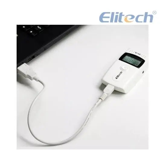 Termohigrómetro Datalogger USB Registra Datos Elitech RC-4HC Elitech