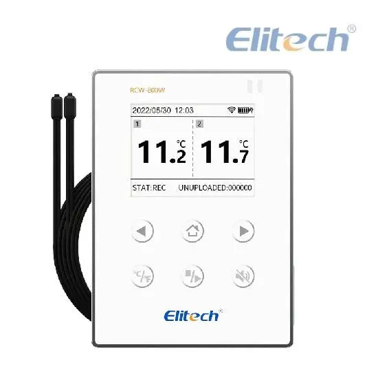 Datalogger Temperatura Doble RCW-800W TDE Wifi Elitech Elitech