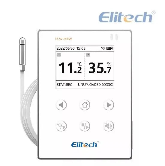 Datalogger Temperatura y Humedad RCW-800W THE Wifi Elitech Elitech