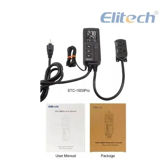 Termostato Controlador de Temperatura STC-1000PRO-US Elitech