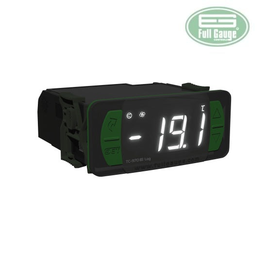 Controlador Electrónico Full Gauge 115/220v TC-970E LOG+ECO
