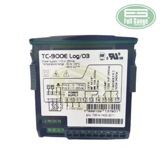 Controlador Electrónico 115/230v Full Gauge TC-900E LOG Full Gauge