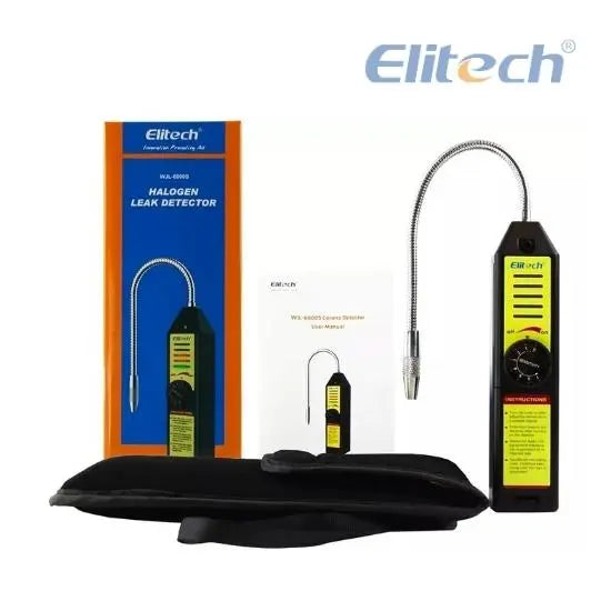 Detector de Fugas Gases Refrigerantes R134A R22 R410A Infrarrojo WJL-6000S Elitech