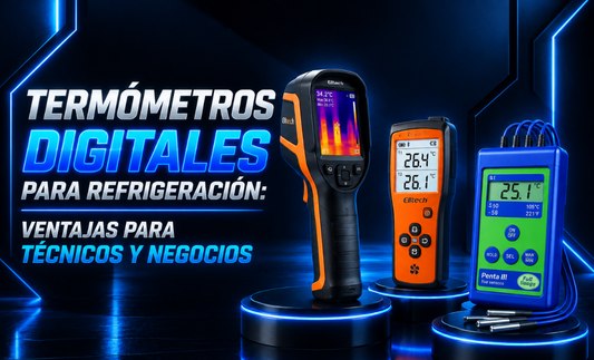 Termómetros Digitales para Refrigeración: Ventajas para Técnicos y Negocios Freeze Depot