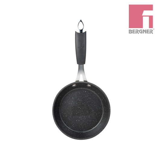 Sartén 16x3.8cm Aluminio Forjado Ind Midnight BG-30158-GR-MX Bergner