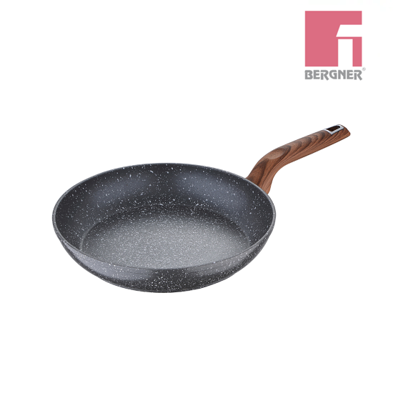 Sartén 16X3.5cm Aluminio Forjado Ind Blaze Wood BG-8360-MBW-MX Bergner