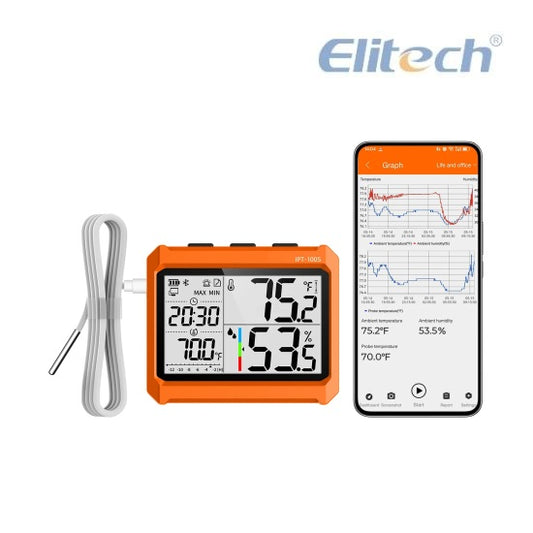 Termohigrómetro con Sonda Externa Bluetooth IPT-100S