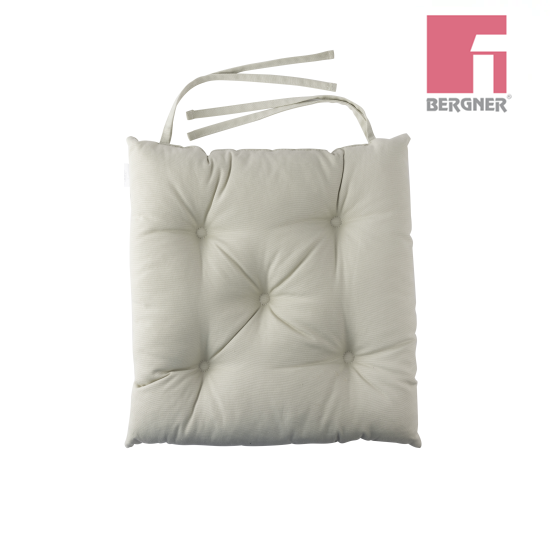 Cojín 39x39x4cm Nature Blanco Tropical LM-0104 Bergner