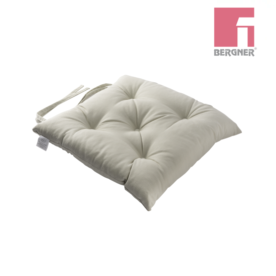 Cojín 39x39x4cm Nature Blanco Tropical LM-0104 Bergner