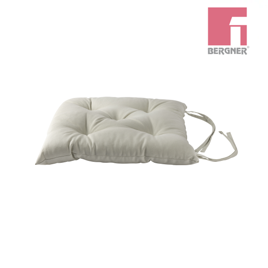 Cojín 39x39x4cm Nature Blanco Tropical LM-0104 Bergner