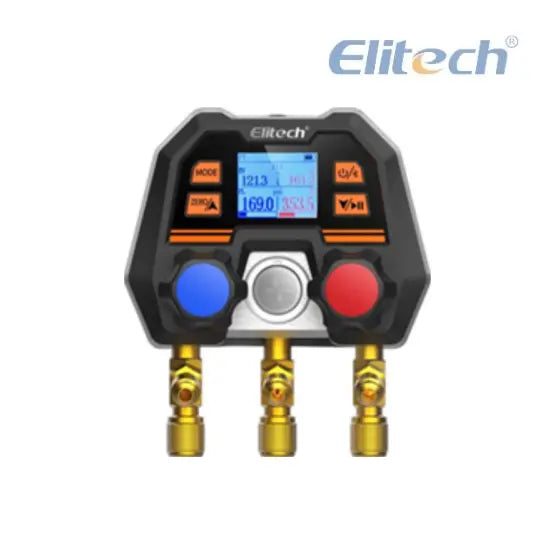 Manómetro Refrigeración Digital Bluetooth Vacío Ms-100+ Elitech