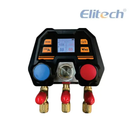 Manómetro Refrigeración Digital Bluetooth Vacío Ms-100+ Elitech