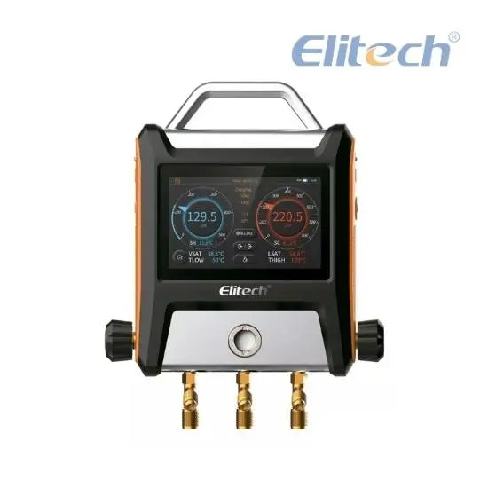 Manómetro Refrigeración Manifold Digital Inteligente MS-2000 Elitech