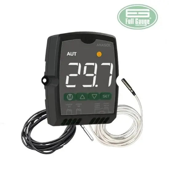 Termostato de Temperatura Digital New Anasol 220v Full Gauge