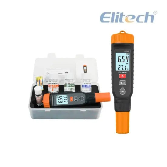 Medidor de PH Digital Probador de Temperatura PMH-230 Elitech