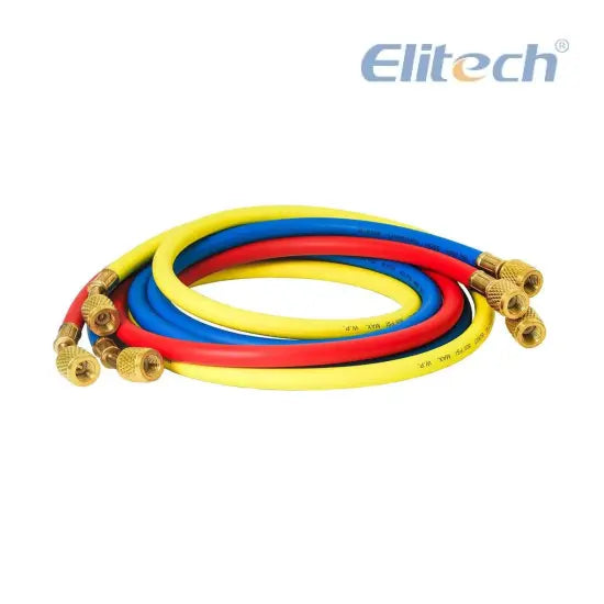 Juego Manómetros Digitales Refrigeración 500 a 800psi Elitech